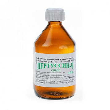 цена ПЕРТУССИН-Ч СИРОП ФЛ. 100Г ЯРОСЛАВСКАЯ ФФ в Доброй Аптеке купить ПЕРТУССИН-Ч СИРОП ФЛ. 100Г ЯРОСЛАВСКАЯ ФФ в Доброй Аптеке
